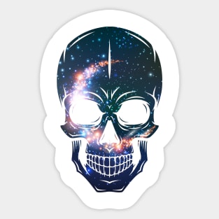 SPACE SKULL Sticker